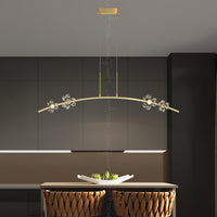 CAMILIA ARC Long lighting fixture