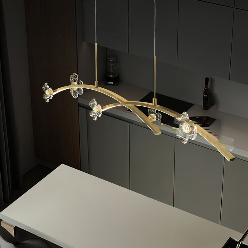 CAMILIA ARC Long lighting fixture