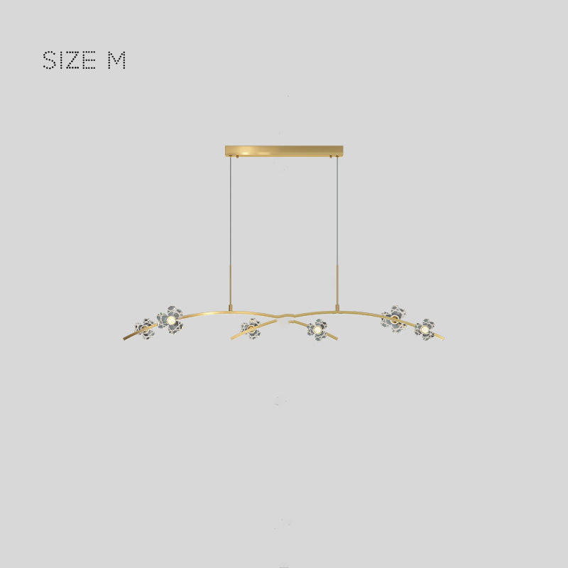 CAMILIA ARC Long lighting fixture