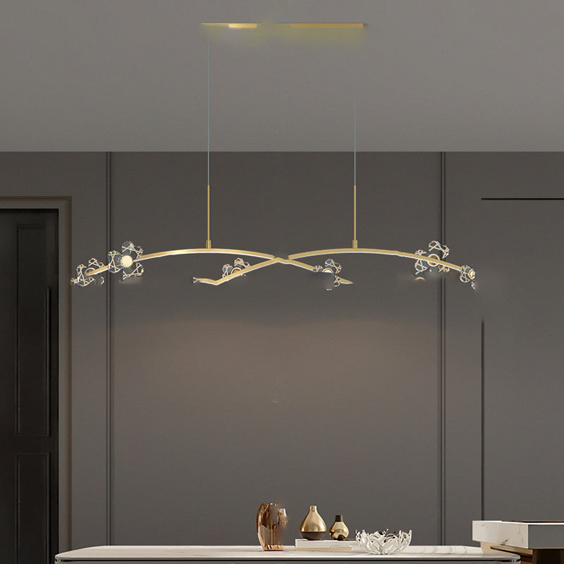 CAMILIA ARC Long lighting fixture