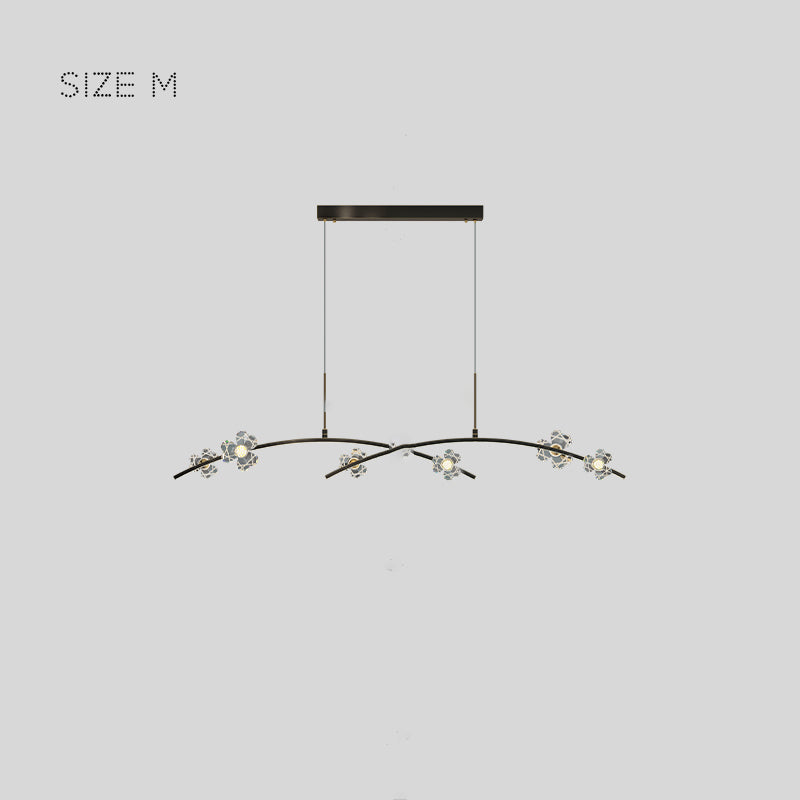 CAMILIA ARC Long lighting fixture