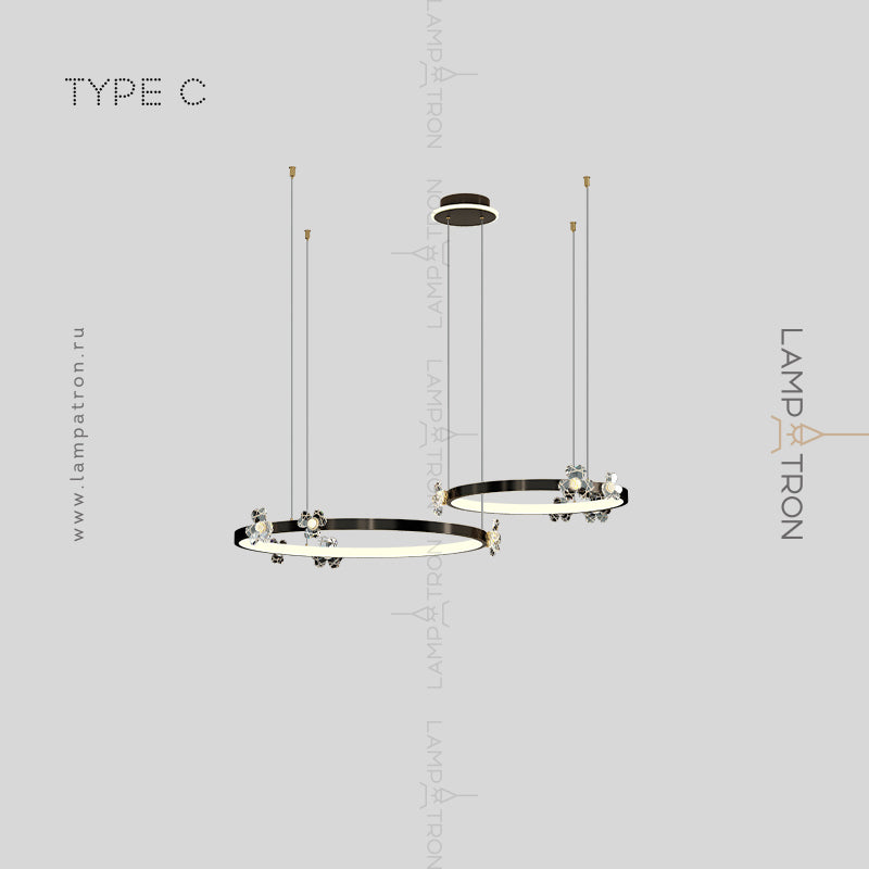 CAMILIA Ring lighting fixture