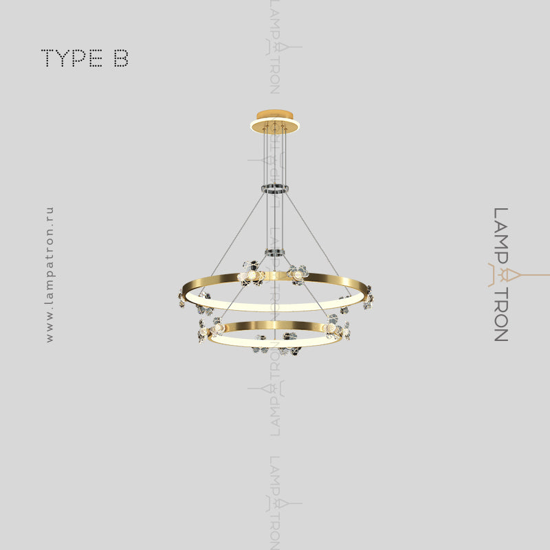 CAMILIA Ring lighting fixture