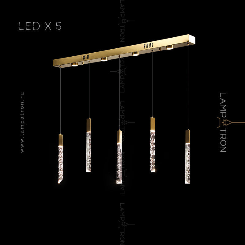 CARN COMBO Cascade lighting fixtures