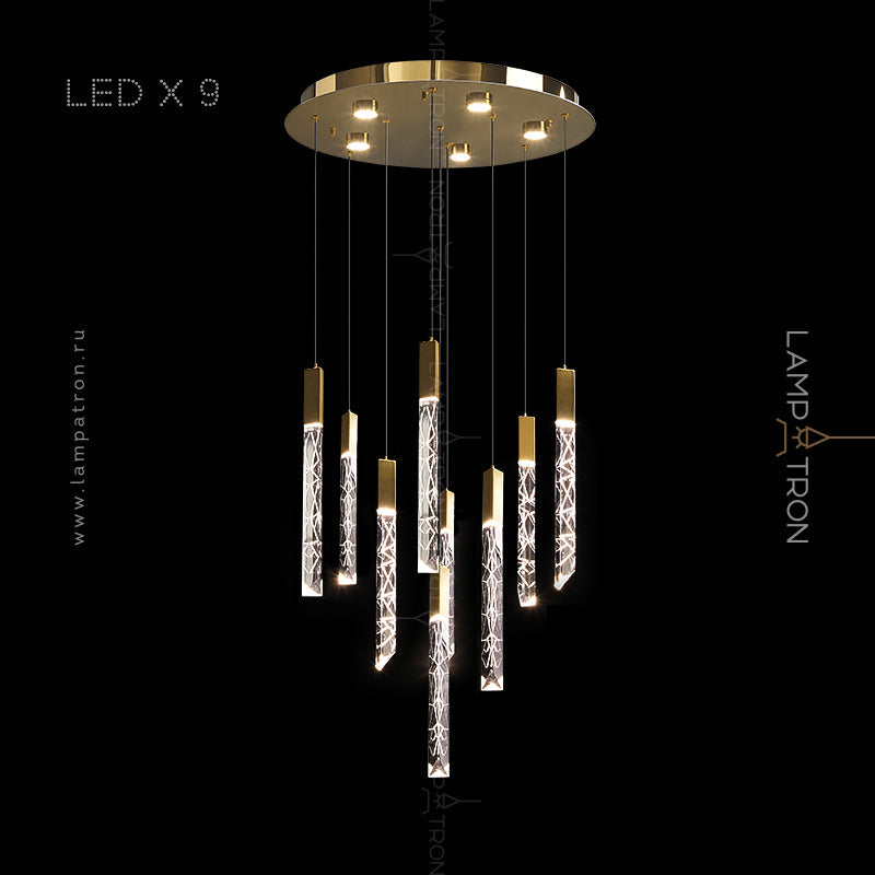 CARN COMBO Cascade lighting fixtures