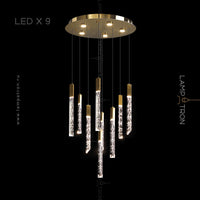 CARN COMBO Cascade lighting fixtures