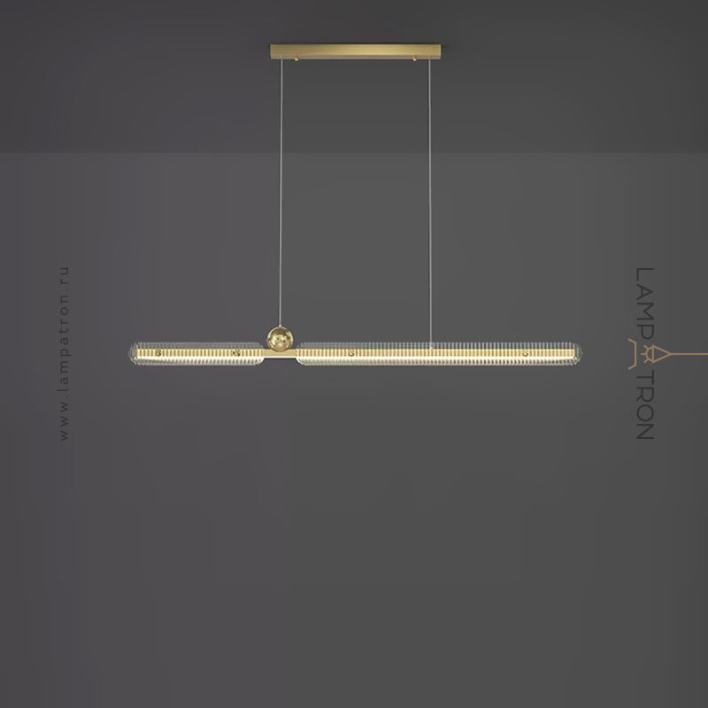 CHIFFA B Long lighting fixture