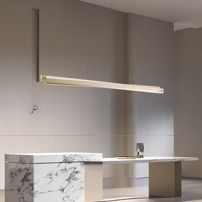 CHIFFA SKEW Long lighting fixture