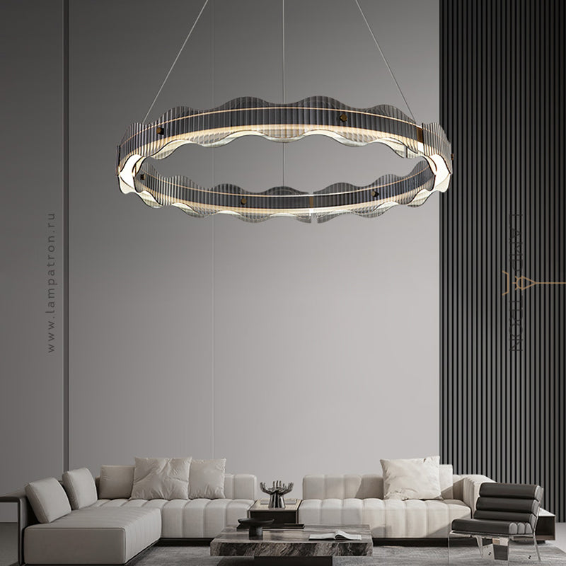 CHIFFA WAVE R Ring lighting fixture