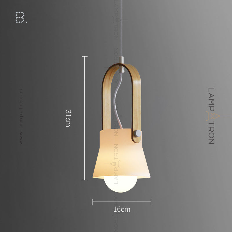 CLUTCH GLASS Pendant light