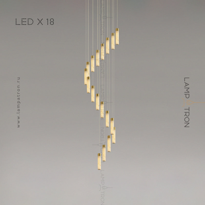 COMTESSE Cascade lighting fixtures