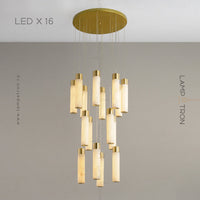 COMTESSE Cascade lighting fixtures