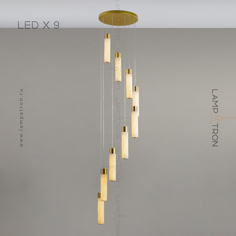 COMTESSE Cascade lighting fixtures