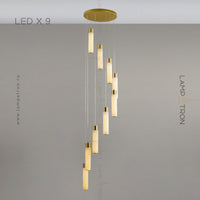 COMTESSE Cascade lighting fixtures