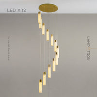COMTESSE Cascade lighting fixtures