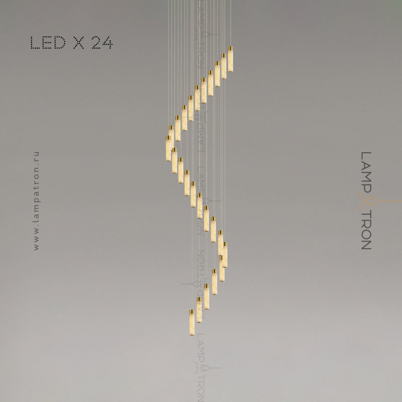 COMTESSE Cascade lighting fixtures