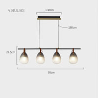 CONCH L Long lighting fixture