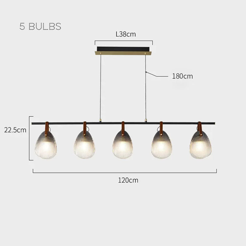 CONCH L Long lighting fixture