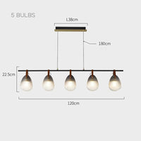 CONCH L Long lighting fixture