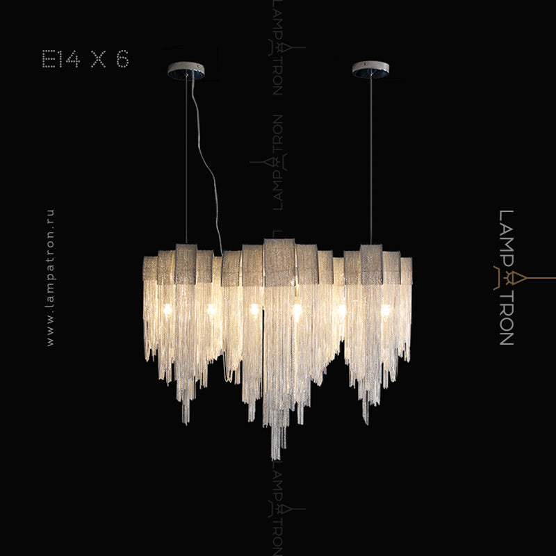 CONCORDIA LONG Long lighting fixture