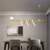COURT Long lighting fixture