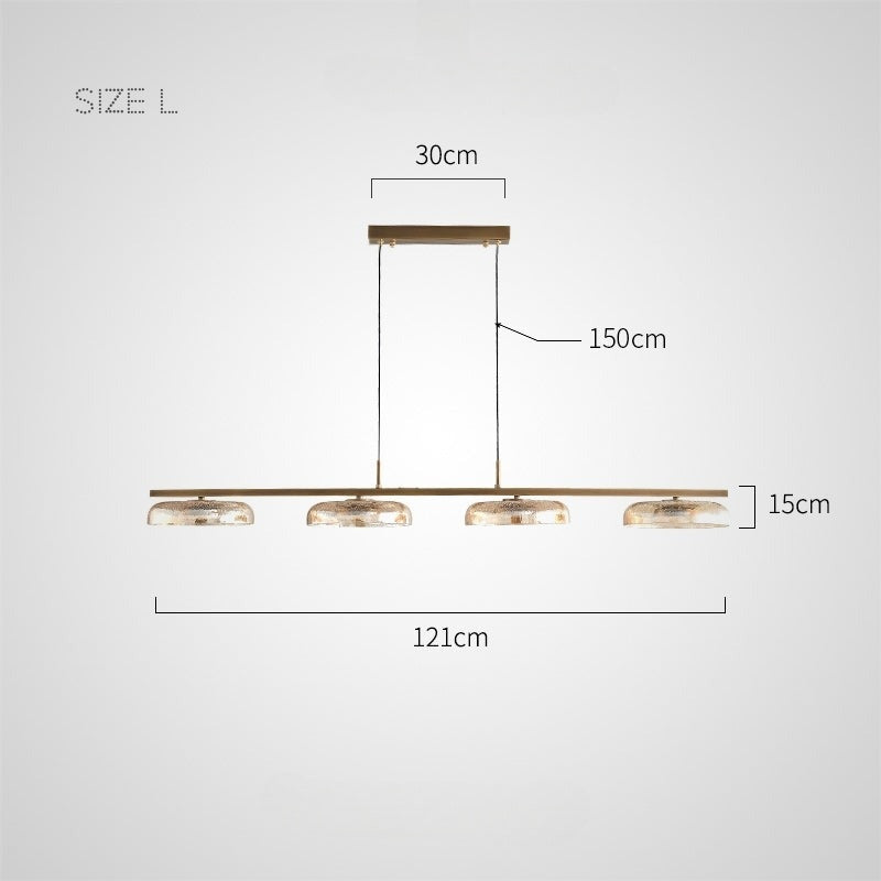 CRISPIN L Long lighting fixture