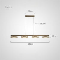 CRISPIN L Long lighting fixture