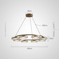 CRISPIN R Ring lighting fixture