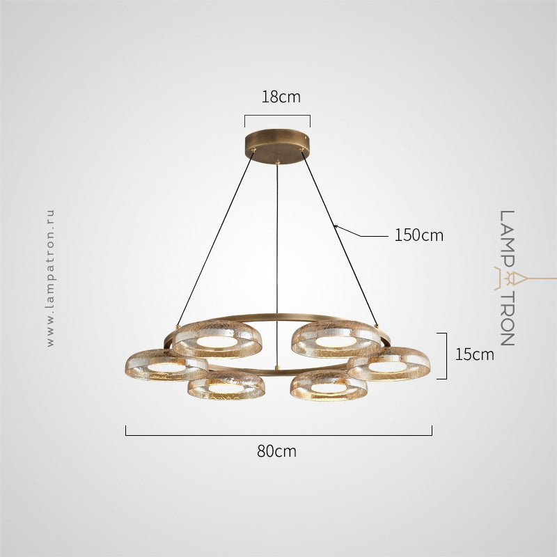 CRISPIN R Ring lighting fixture