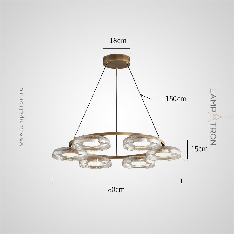 CRISPIN R Ring lighting fixture