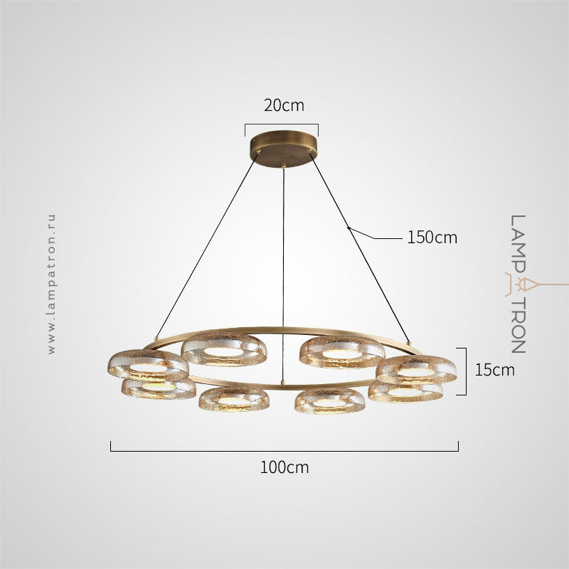 CRISPIN R Ring lighting fixture