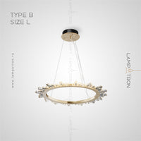 CRISSY Ring lighting fixture