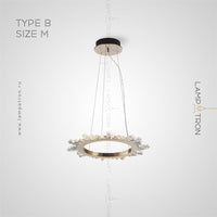 CRISSY Ring lighting fixture