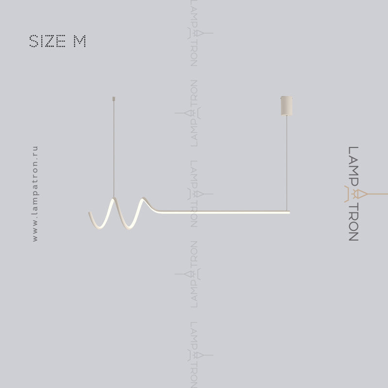 DAMARIS Long lighting fixture