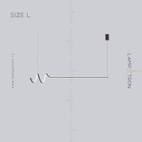 DAMARIS Long lighting fixture