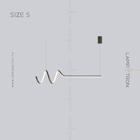 DAMARIS Long lighting fixture