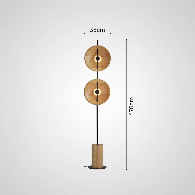 DELANO WOOD Floor Lamp