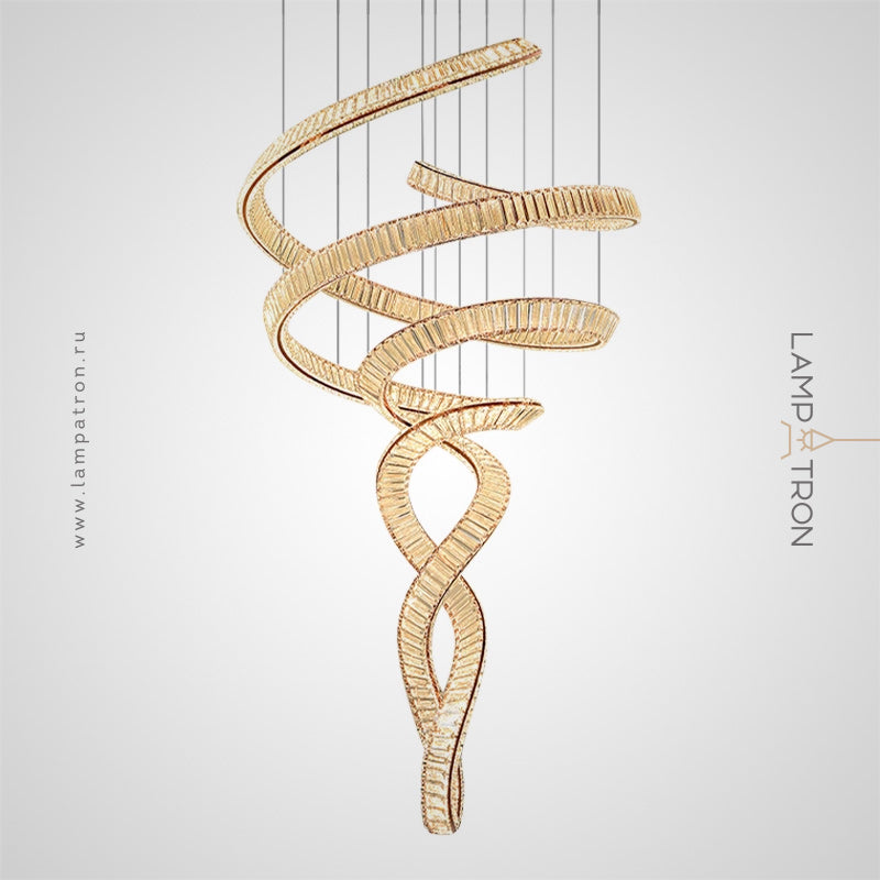 BERTOLDA SPIRAL Chandelier