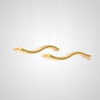 BERTOLDA W DUO Long lighting fixture