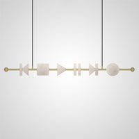 BUTTON PLAY L Long lighting fixture