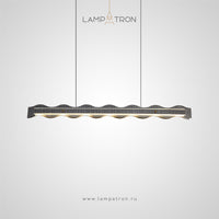 CHIFFA WAVE L Long lighting fixture