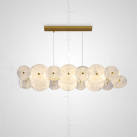 CLARA L WHITE Long lighting fixture