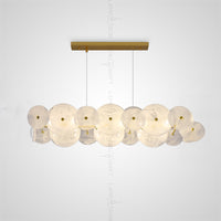 CLARA L WHITE Long lighting fixture