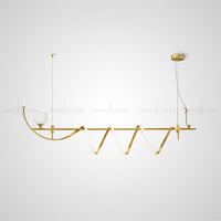 COURT Long lighting fixture