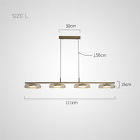 CRISPIN L Long lighting fixture