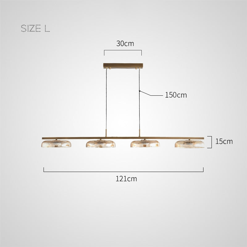 CRISPIN L Long lighting fixture