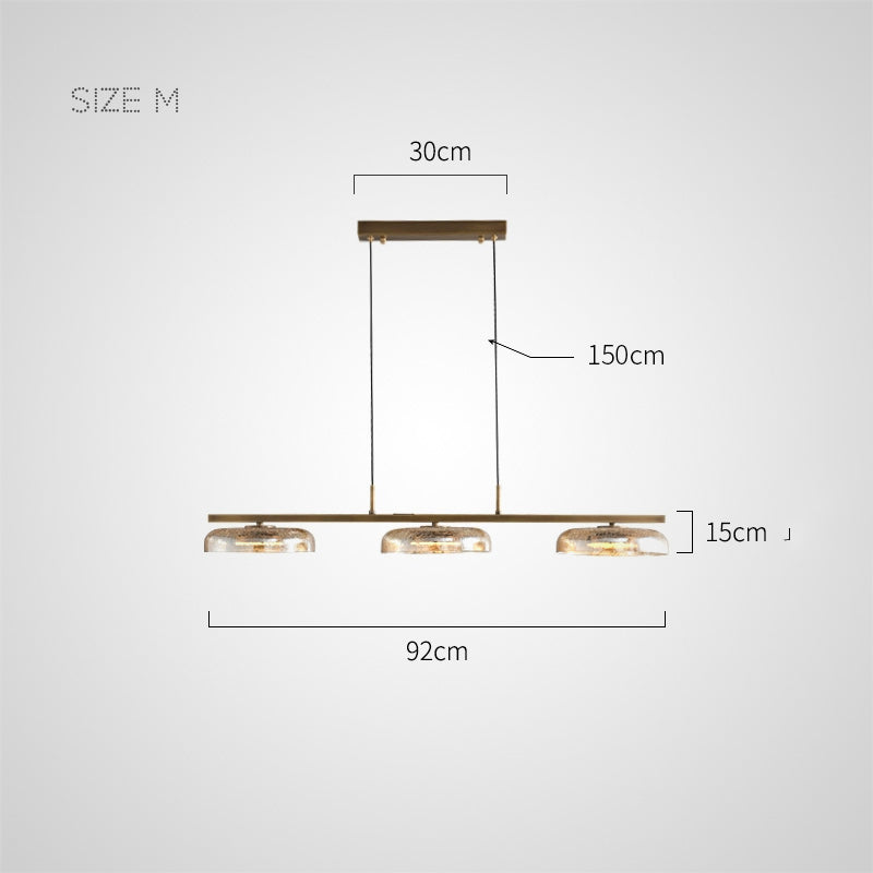 CRISPIN L Long lighting fixture