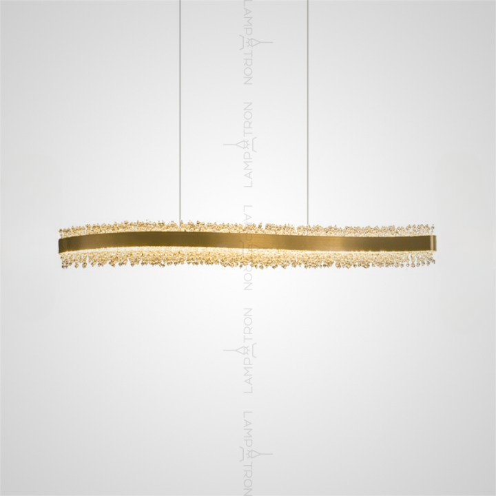 LUSINE Long lighting fixture
