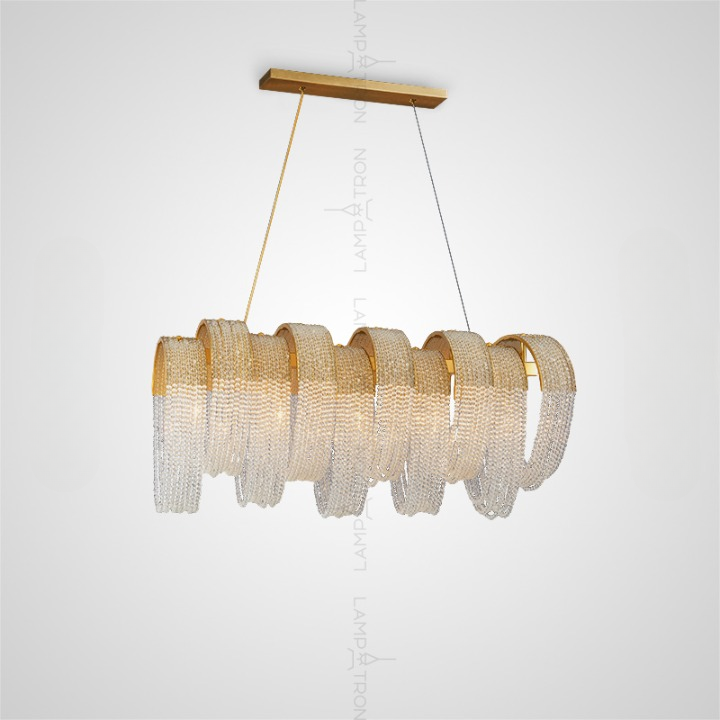 PELAGIA LONG Long lighting fixture