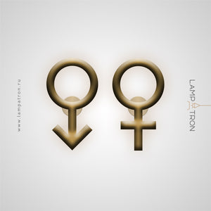 SYMBOL VENUS&MARS WALL Wall light fixture